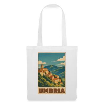Umbrien - Stoffbeutel - Weiß - Vorne