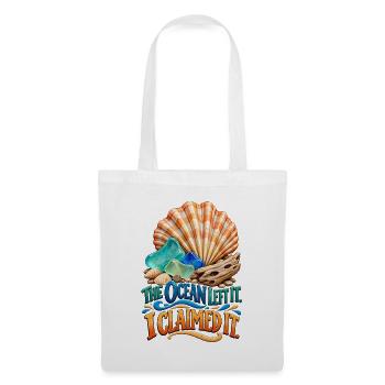 Beachcomber Ocean Treasure Humor - Stoffbeutel - Weiß - Vorne