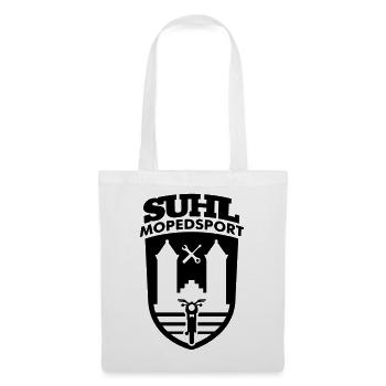 Suhl Mopedsport S50 S51 v.2 (Farbe änderbar) - Stoffbeutel - Weiß - Vorne
