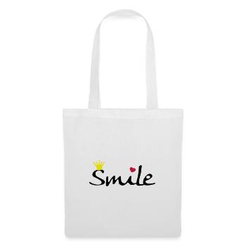 Smile - Stoffbeutel - Weiß - Vorne