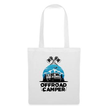Offroad Camper camping Motorhome Motorhome WoMo - Tote Bag - white - Front