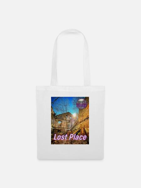 Lost Place - Zur alten Schmiede - Stoffbeutel - Weiß