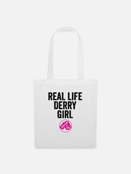 Echte Derry Girls - Stoffbeutel - Weiß