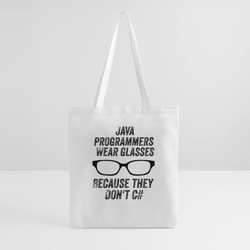 Drôles de programmeurs Java Sac en tissu