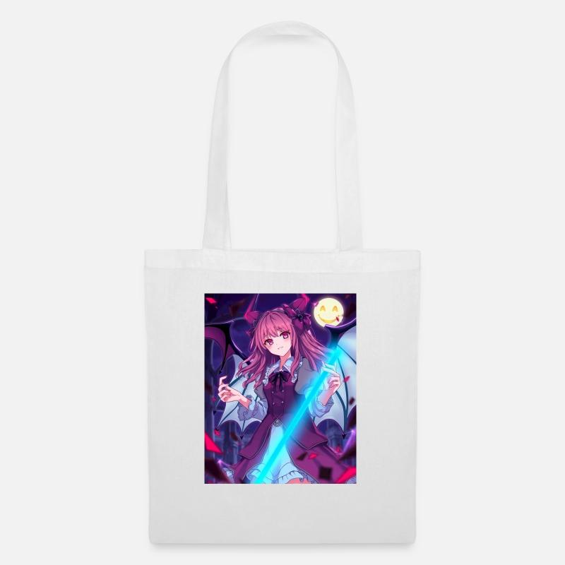 Hellow Anime Design - Tote Bag - white