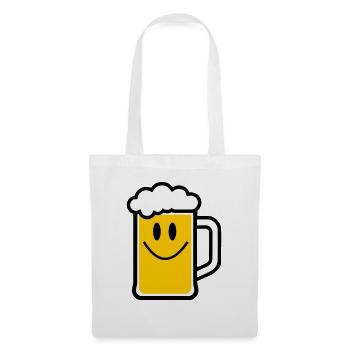 Beer face - Tote Bag - white - Front
