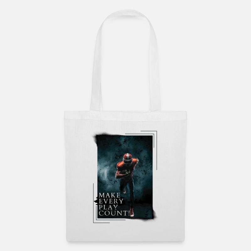 MAKE EVERY PLAY COUNT! - Tote Bag - white
