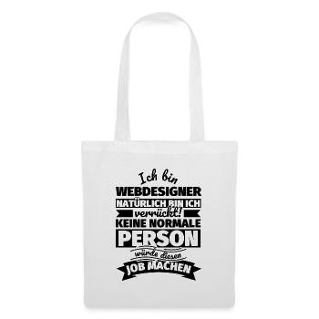 Webdesigner Geschenke - Stoffbeutel - Weiß - Vorne