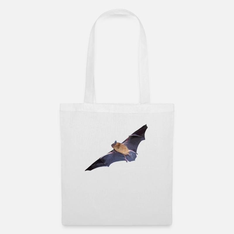 Bat - Tote Bag - white