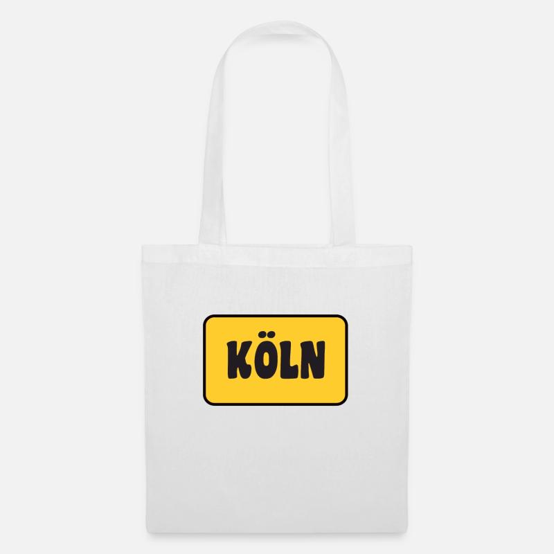 Köln - Stoffbeutel - Weiß