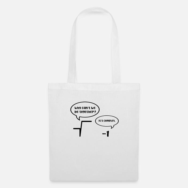 Nerd joke math - Sac en tissu - blanc