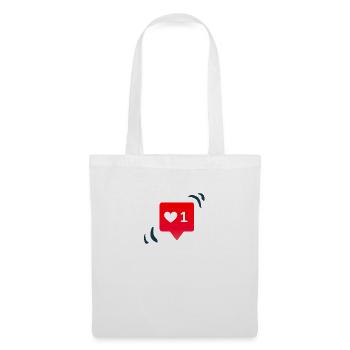Instagram like - Tote Bag - white - Front