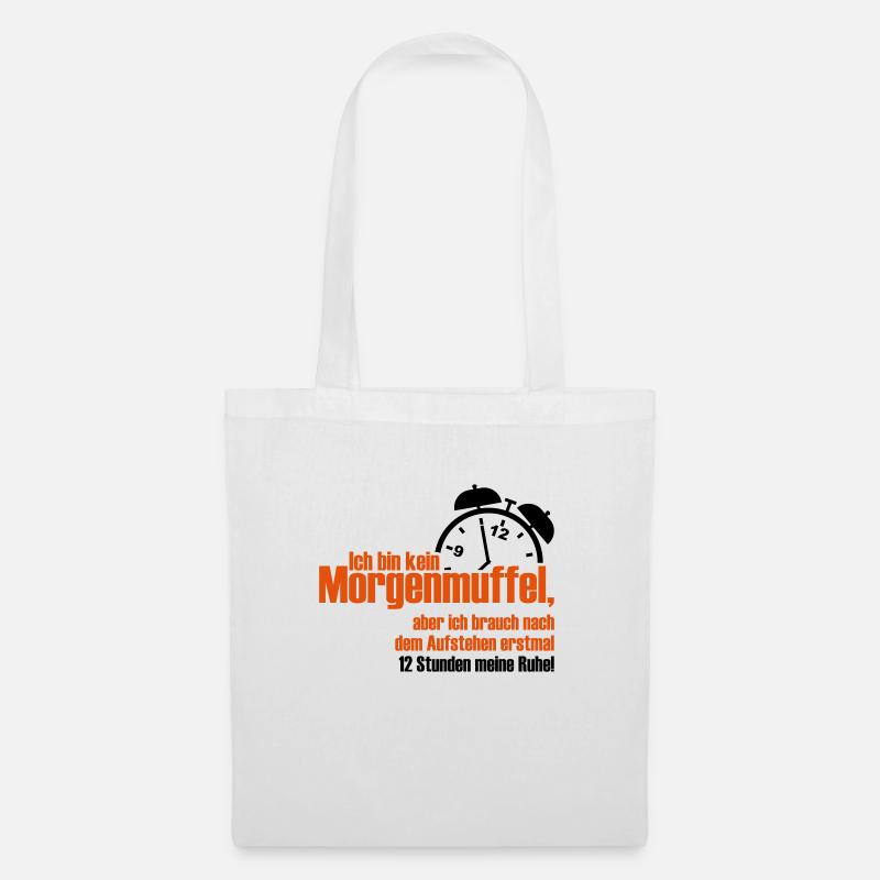 no tomorrow muffle - Tote Bag - white
