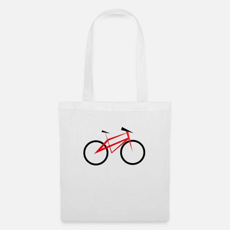 Bike - Stoffbeutel - Weiß