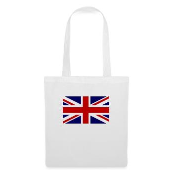 Union Jack Flag - England - Tote Bag - white - Front
