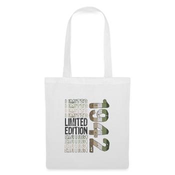 Limited Edition seit 1942 Geburtstag Vintage 1942 - Stoffbeutel - Weiß - Vorne