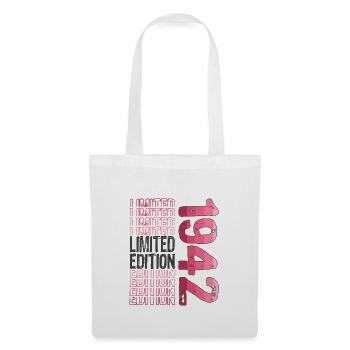 Limited Edition seit 1942 Geburtstag Vintage 1942 - Stoffbeutel - Weiß - Vorne