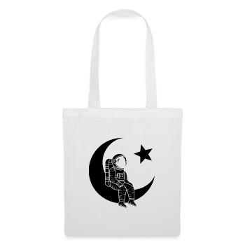 Man of the Moon - Turkish Astronaut Design - Tote Bag - white - Front