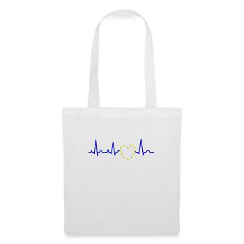Pulse of Europe, Vote for Europe, Go Vote! - Tote Bag - white - Front