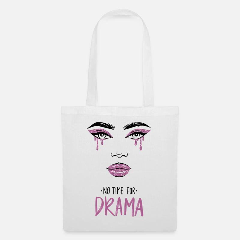 Eye Drama - Stoffbeutel - Weiß