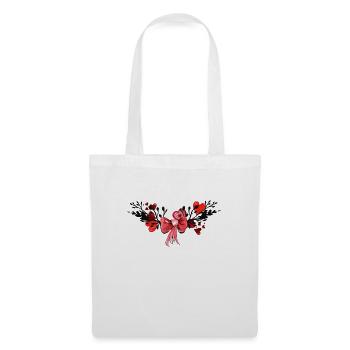 love - Sac en tissu - blanc - Devant