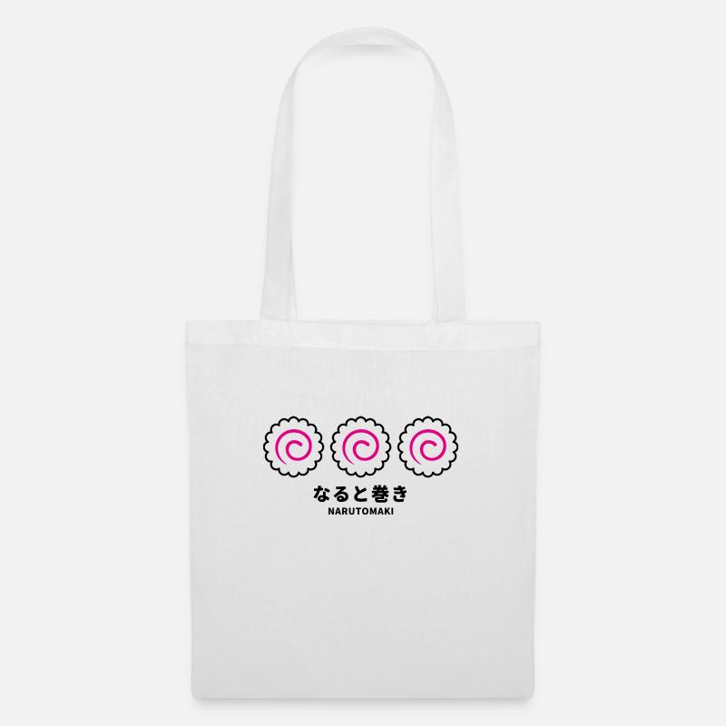 Narutomaki - Stoffbeutel - Weiß