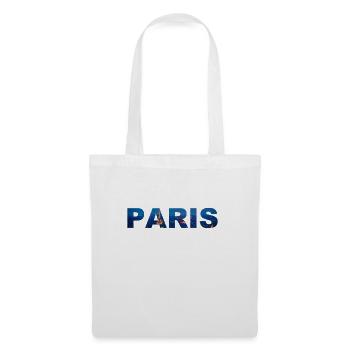 paris - Stoffbeutel - Weiß - Vorne