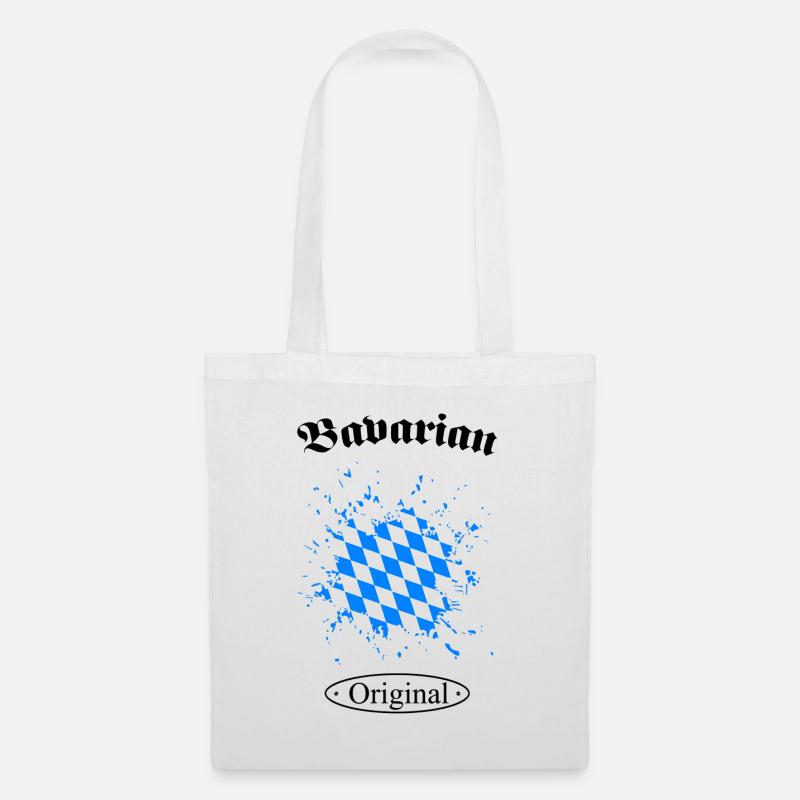 Bavarian Original Bayern Bavaria bayern - Stoffbeutel - Weiß