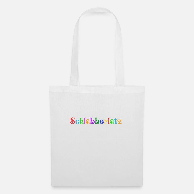 Schlabberlatz - Stoffbeutel - Weiß
