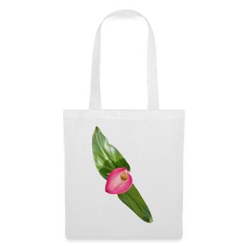 Pink Calla Blossom - Tote Bag - white - Front