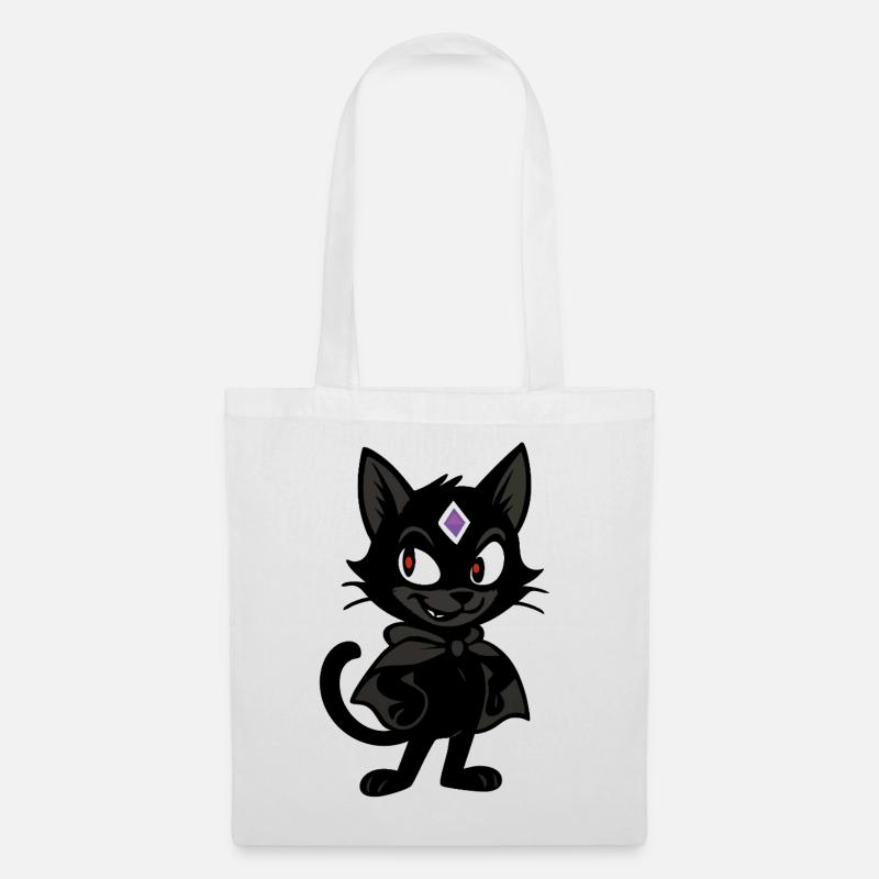 Bad Kitty Vibes - Stoffbeutel - Weiß