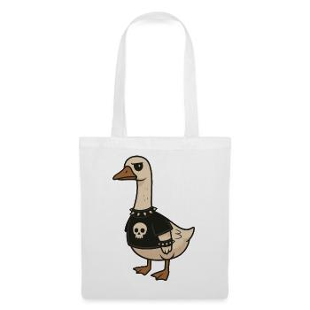 Chocolotl doux axolotl en jeu de mots avec hot - Sac en tissu - blanc - Devant