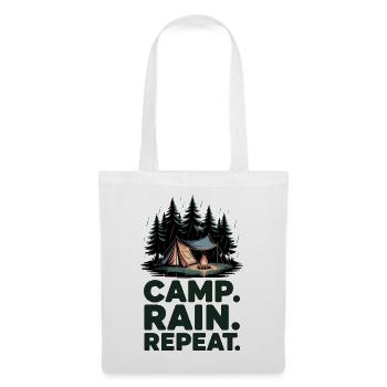 Camping Répété du Camp Rain - Sac en tissu - blanc - Devant