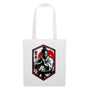 karate-picture - Stoffbeutel - Weiß - Vorne