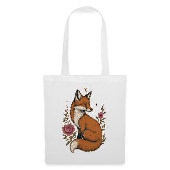 Fuchs  - Stoffbeutel - Weiß - Vorne