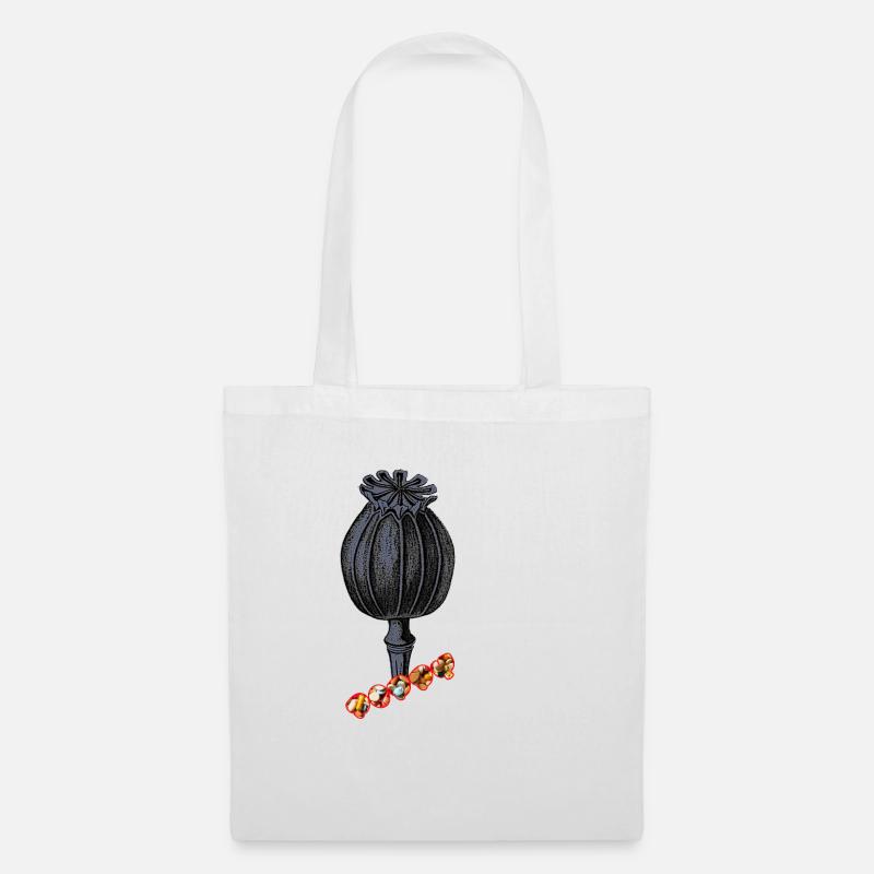 Poppy - Stoffbeutel - Weiß
