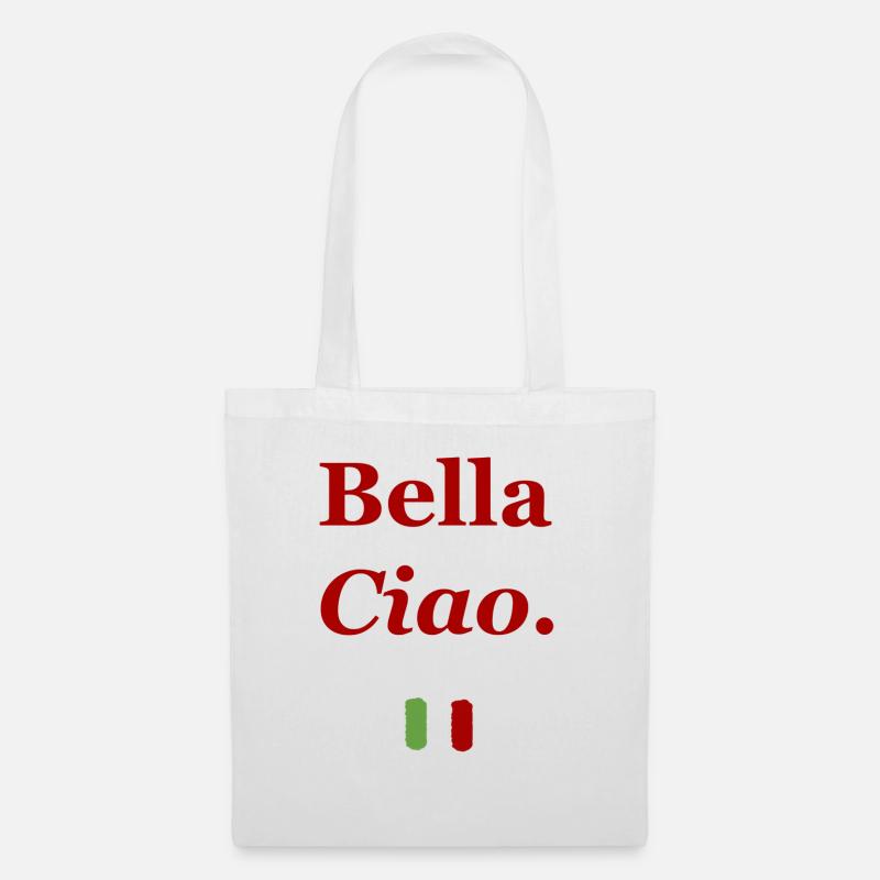 Ciao - Stoffbeutel - Weiß