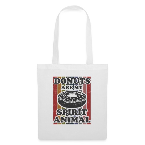 donuts are my spirit animal - Tas van stof