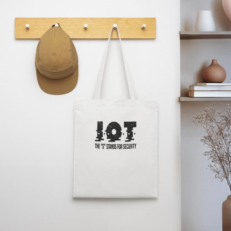 Internet Des Objets IOT Programmeur Admin IT Sac en tissu