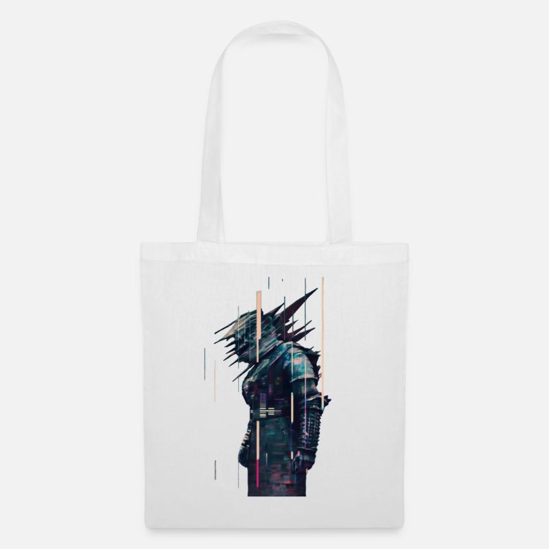 Full Body Samurai - Tote Bag - white