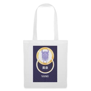 Yomi - Sac en tissu - blanc - Devant
