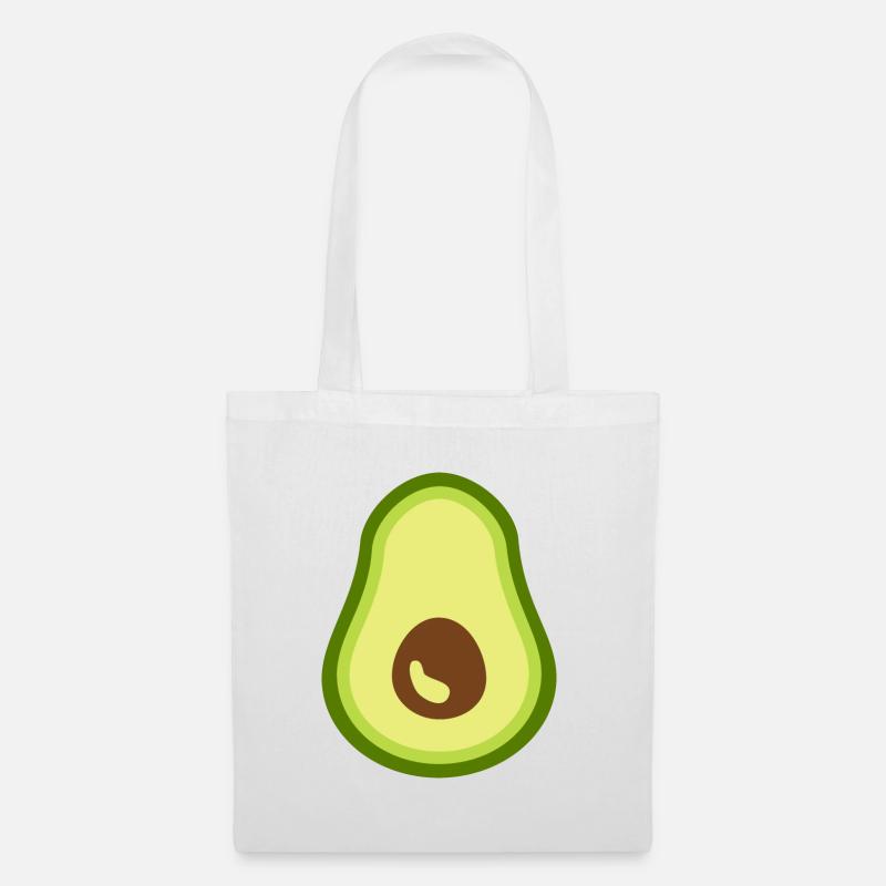 Avocado - Stoffbeutel - Weiß