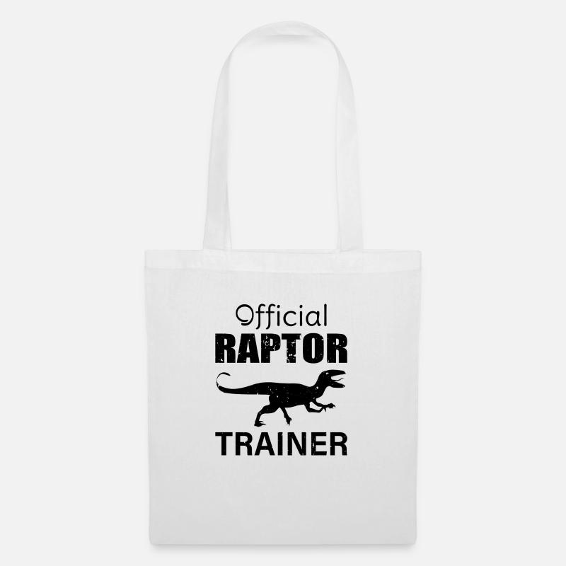 OFFICIAL RAPTOR TRAINER - Stoffbeutel - Weiß