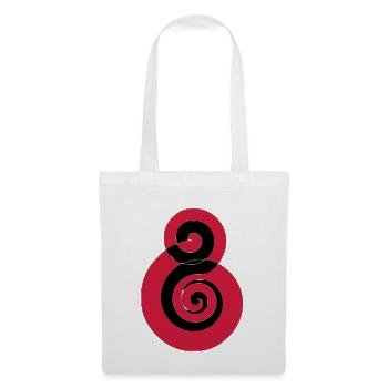 Spirale Noir Soulfly - Sac en tissu - blanc - Devant