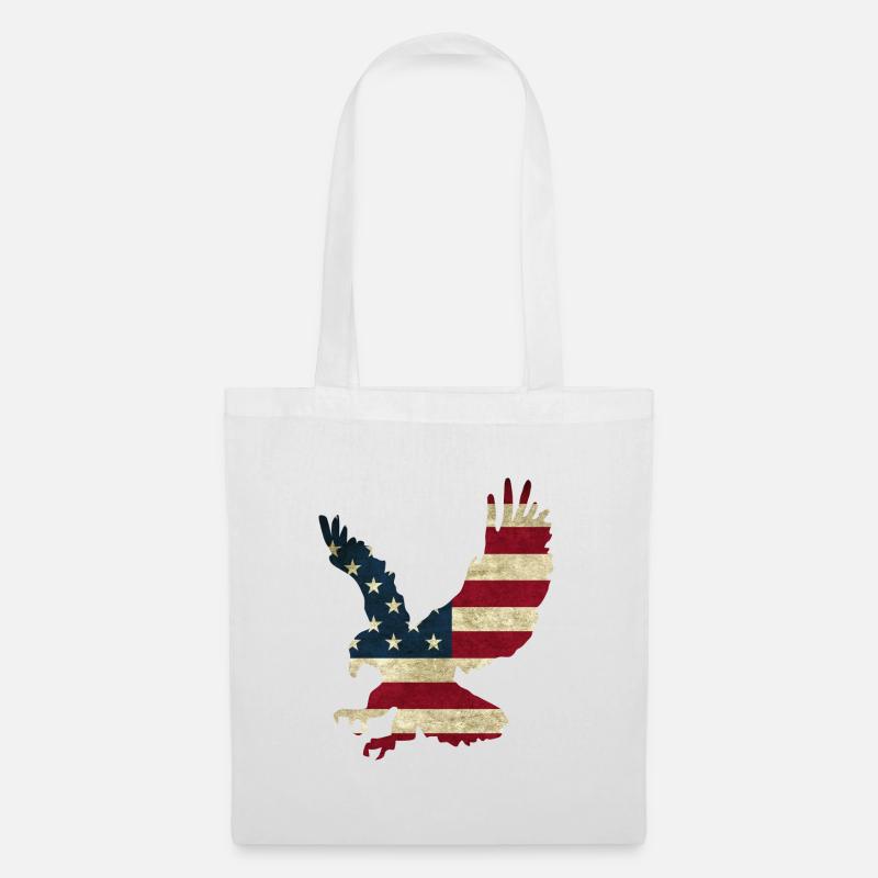 Bald eagle - Tote Bag - white
