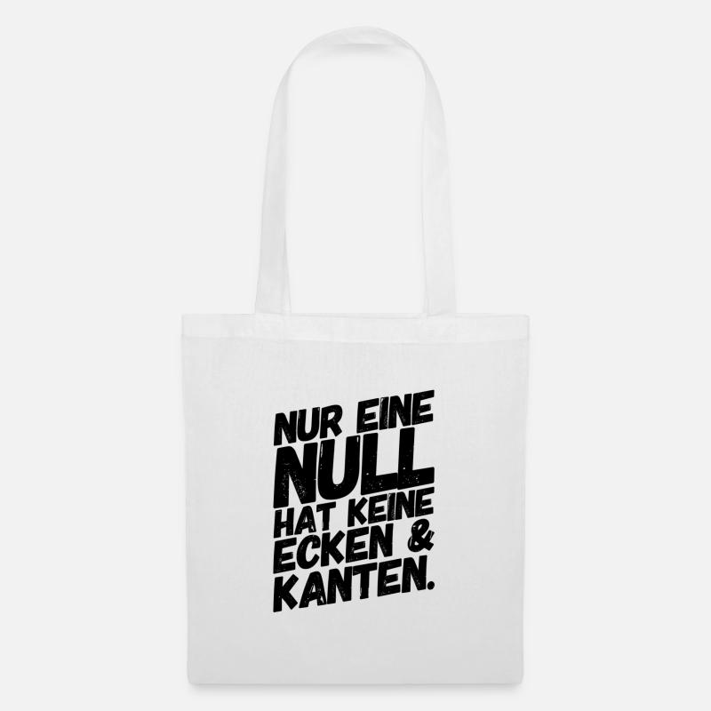 Bürohumor Büro Null Sprüche II - Stoffbeutel - Weiß