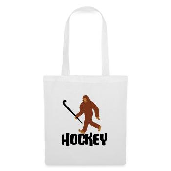 feldhockey hockey hockey sur gazon hockey-sauvage - Sac en tissu - blanc - Devant