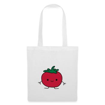 Tomate Doodle - Stoffbeutel - Weiß - Vorne