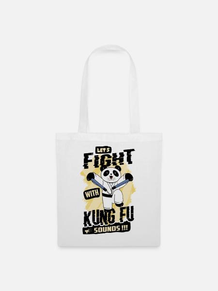 Kung Fu Panda - Stoffbeutel - Weiß