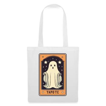 Tarot Geist Karte - Stoffbeutel - Weiß - Vorne
